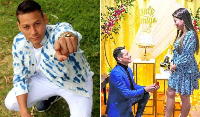 Luigui Carbajal se casará en mayo con Diana García.Foto: Composición LR/ Instagram Luigui Carbajal   