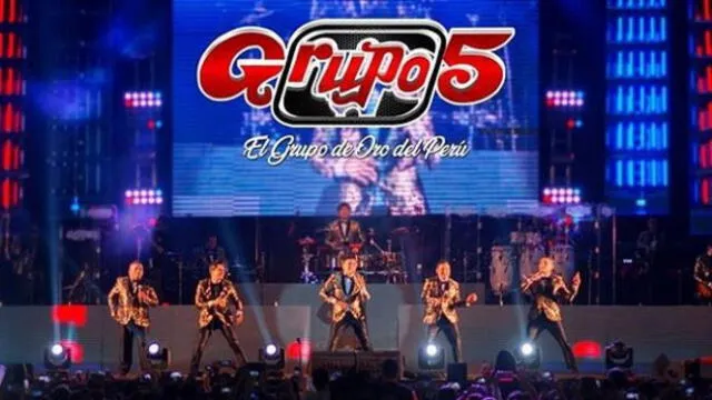 El Grupo 5 es uno de las orquestas de cumbia más famosas del Perú. Foto: Grupo 5   