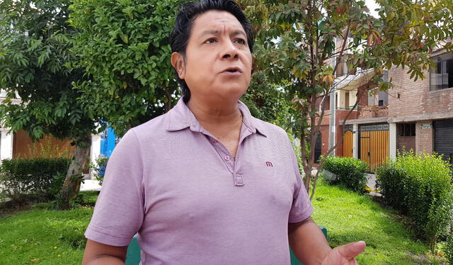  Javier Corrales Valencia, vocero del Frente Nacional de Transportistas y Conductores del Perú. Foto: Wilder Pari/URPI-LR<br><br>    