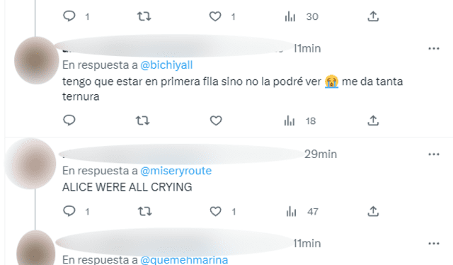 La reacción de los fanáticos tras la llegada de Paramore. Foto: Twitter   