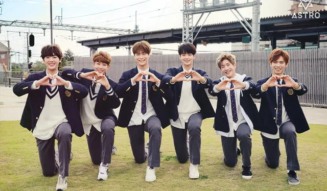  ASTRO debutó en 2016 con su álbum "Spring up". Foto: Fantagio  