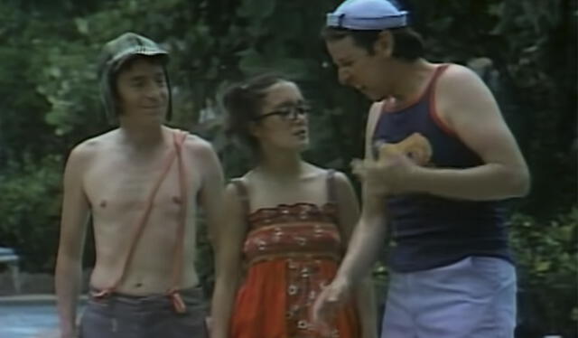  El Chavo, la Chilindrina y Quico en el episodio "Vacaciones en Acapulco". Foto: Blog Chespirito   