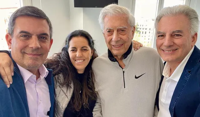  Álvaro Vargas Llosa es el primogénito de Mario Vargas Llosa. Foto: Twitter 