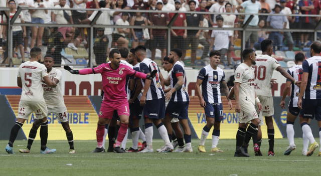  Alianza Lima volvió a ganarle a Universitario en el Estadio Monumental por segundo año consecutivo. Foto: Luis Jiménez/GLR   