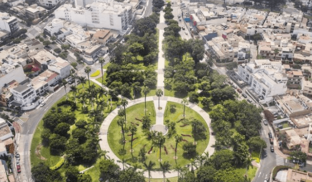 El Parque de la Pera está ubicado en la avenida Salaverry en San Isidro. Foto: Facebook/Lima Ciudad Moderna   