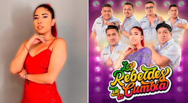 Azucena Calvay se retira de Los Rebeldes de la Cumbia. Foto: composición LR/Instagram   