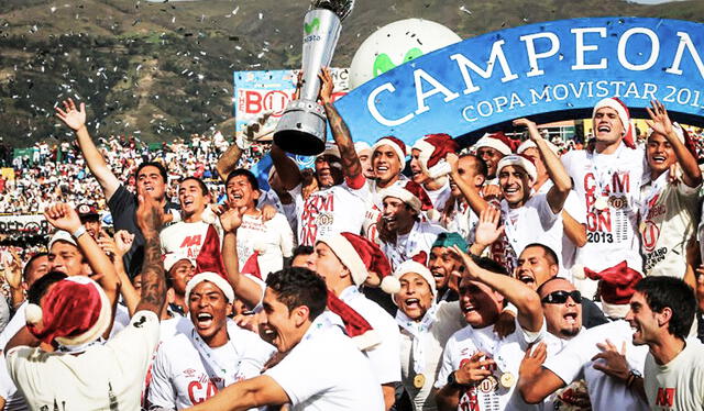  Universitario salió campeón por última vez en el 2013. <strong>Foto: Universitario</strong>   