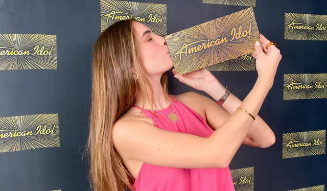 Alessandra Aguirre en "American Idol". Foto: Instagram   
