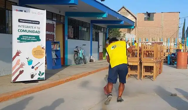 Son 1.418 sentenciados que inauguraron la megacampaña “Intégrate a tu comunidad: servicio que une, trabajo que restaura”, organizada por el Instituto Penitenciario. Foto: INPE   