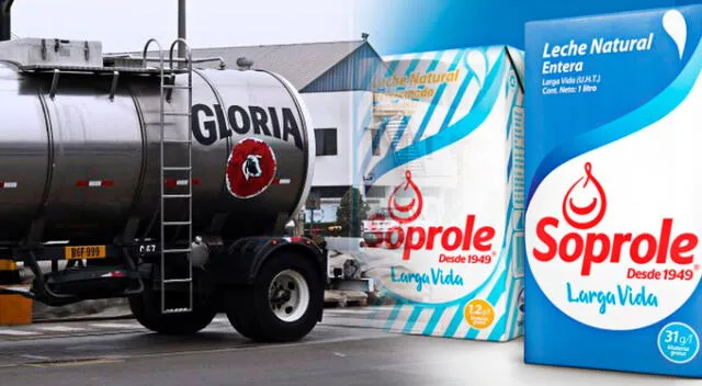  Soprole, líder de la industria láctea en Chile, fue adquirida en su totalidad por Grupo Gloria. Foto: composición LR/Gloria/Soprole   