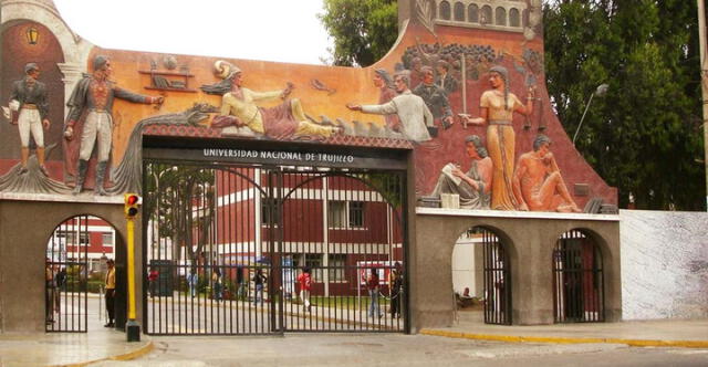 La Universidad Nacional de Trujillo se fundó en 1824. Foto: Andina   