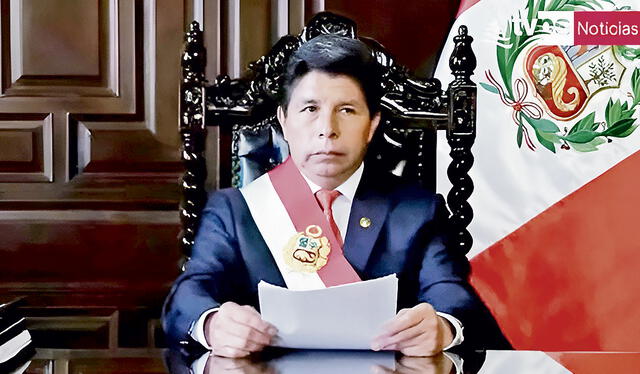  No fue un golpe. Según Paredes, Castillo hizo lo que le pedían todos los peruanos. Foto: captura TV Perú   