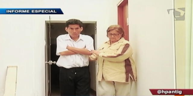  Reynaldo Becerra fue encontrado por la Costa Verde. Foto: captura Panamerica TV   