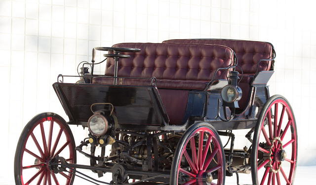  El primer carro híbrido de la historia se fabricó en 1896. Foto: Vanguardia<br>   