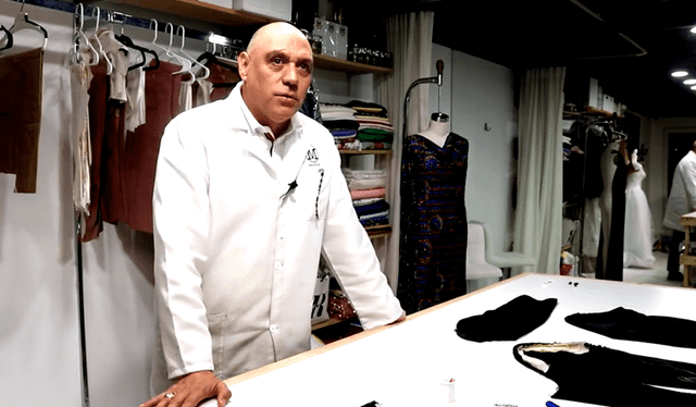 Luis Machicao dejó la carrera de Sociología para dedicarse al diseño de modas. Foto: La Noticia    