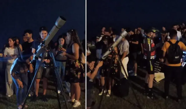  El evento astronómico organizado por Space de la UNMSM y la Municipalidad de Miraflores es gratis para el público. Foto: Space UNMSM   