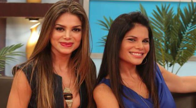Vanessa Jerí y Sandra Arana protagonizaron una pelea televisiva desde el 2014. Foto: Panamericana Televisión   