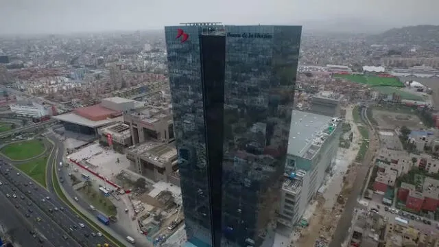 Este edificio tiene 30 pisos y 4 sótanos. Foto: Banco de la Nación    