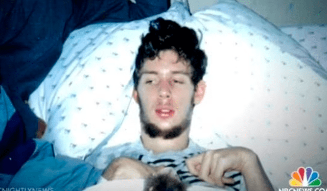  Martin Pistorius cuando era joven. Foto: captura de NBCNews.com    