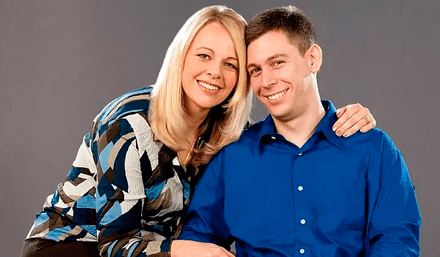  Martin Pistorius y su esposa, Joanna. Foto: Infobae    