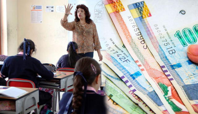  En marzo, los maestros pasarán a tener un sueldo de S/ 2.850 y en noviembre, de S/3.100. Foto: La República 
