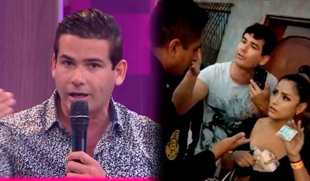  Joselito Carrera pide disculpas por violenta actitud contra la PNP. Foto: composición LR/capturas de Willax y América TV / Video: América TV   