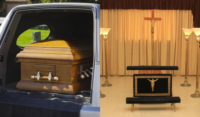 Las funerarias cuentan con múltiples servicios dentro de sus planes. Foto: composición LR/Freepik/Dirección de Bienestar de la Marina de Guerra del Perú/referencial   