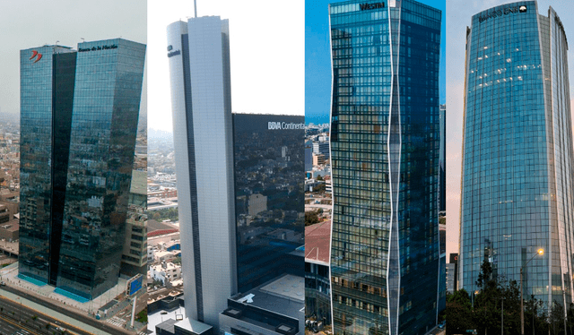 Edificios más altos de Lima 2023. Foto: composición LR   