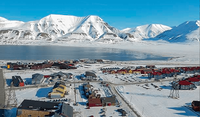  Los habitantes de Longyearbyen pueden soportar temperaturas récord de 50 grados bajo cero. Foto: Visit Svalbard    