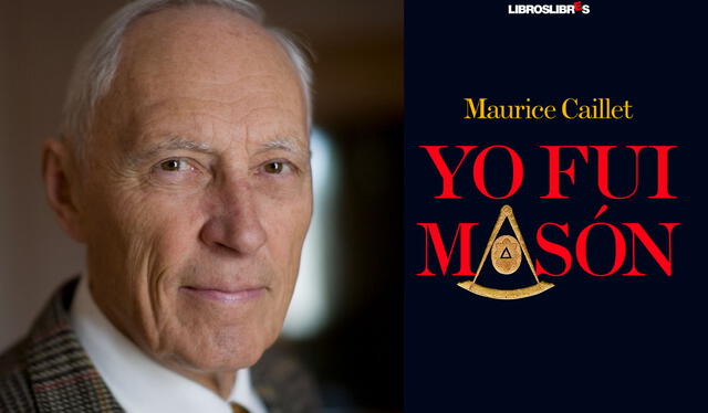  Maurice Caillet relató sus experiencias en el libro "Yo fui masón". Foto: composición LR/Aleteia/Librería OcioHispano   