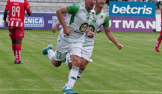 Santiago Giordana llegó a Mushuc Runa en 2021, pero recién comenzó a marcar goles con regularidad en 2022. Foto: El Universo   