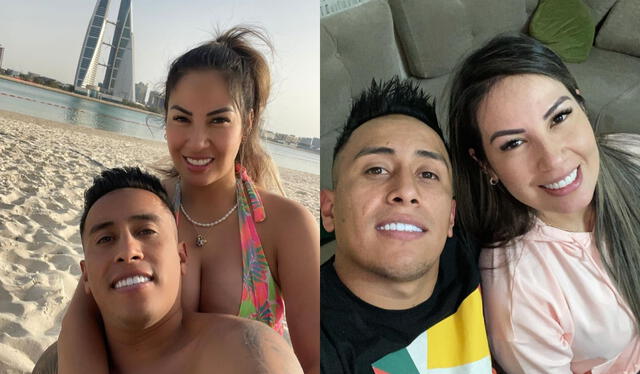 Pamela López se ha mantenido firme en su relación con Christian Cueva, pese a las críticas. Foto: composición LR/captura de Instagram   