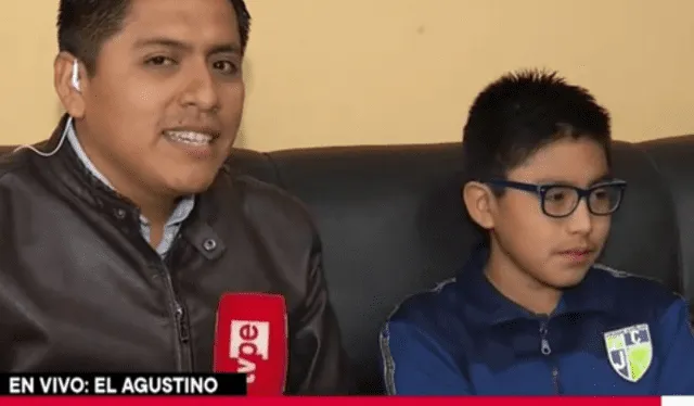 Mathías Ramírez sigue una estricta rutina académica para mejorar sus habilidades. Foto: captura TV Perú    