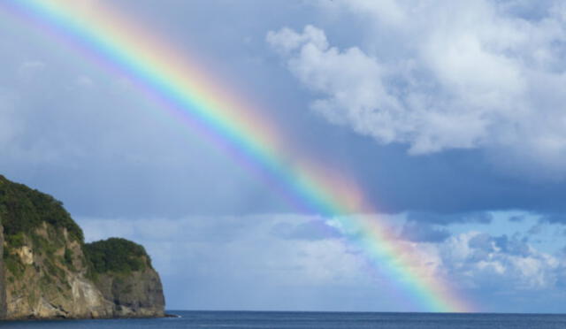Arcoíris, fénomeno de la naturaleza. Foto: difusión   