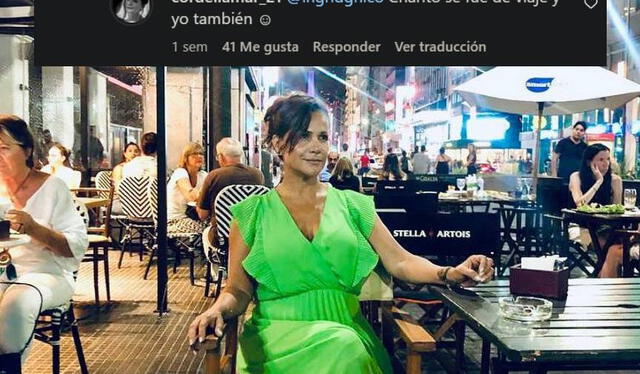  Mónica Sánchez contestó a un fan de "Al fondo hay sitio" en sus redes sociales. Foto: composición LR/Instagram   