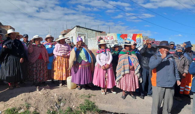 Aimaras retomarán las protestas contra el Gobierno de Dina Boluarte. Foto: Liubomir Fernández   