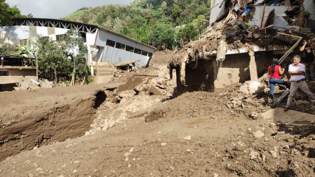 El distrito de Canchaque es uno de los distritos más afectados por las últimas precipitaciones. Foto: La República   