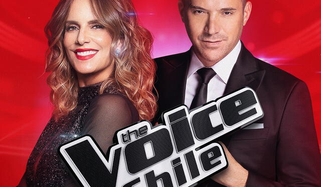  Diana Bolocco y Julián Elfenbein son los conductores de la segunda temporada de "The Voice Chile". Foto: @thevoicechile/Instagram<br>    