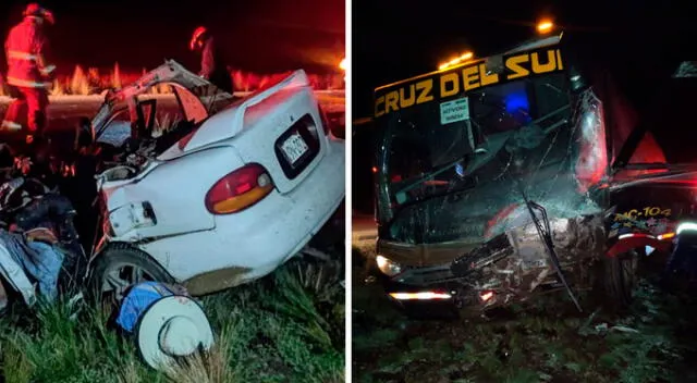  El trágico accidente de tránsito en Cusco ocurrió durante la madrugada de este lunes. Foto: difusión   