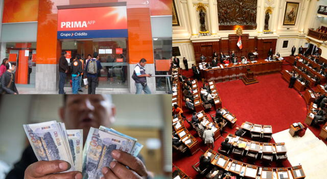 Propuestas de retiro AFP deben avanzar en Comisión de Economía y Trabajo antes de ir al Pleno. Foto: Composición LR/Andina   