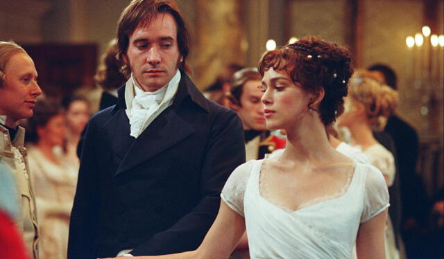 El primer baile entre Fitzwilliam Darcy y Elizabeth Bennet. Foto:    