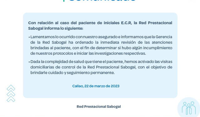 Essalud se pronuncia por el caso de Emilio Castro Rodríguez. Foto: Essalud 