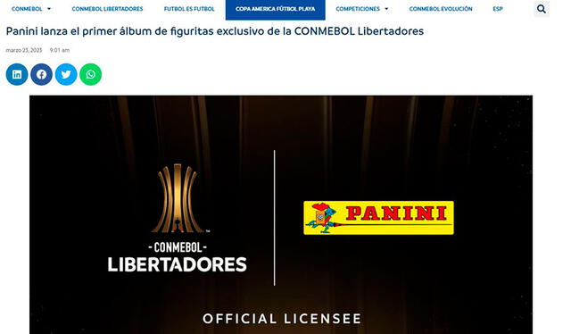 La fase de grupos de la Copa Libertadores iniciará la semana del 4 de abril. <strong>Foto: captura</strong>   