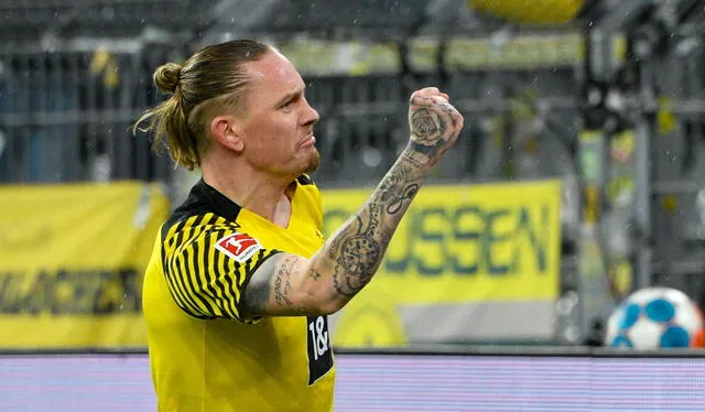Marius Wolf es una de las novedades en la convocatoria de Hansi Flick para los amistosos de la selección alemana. Foto: AFP   