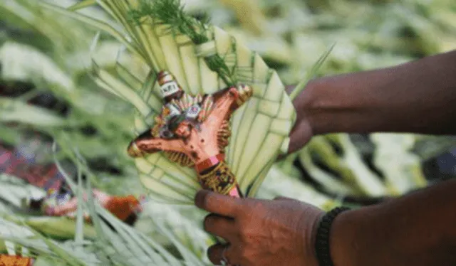 Bendecir las palamas es una de las tradiciones más famosas de Semana Santa. Foto: La República   