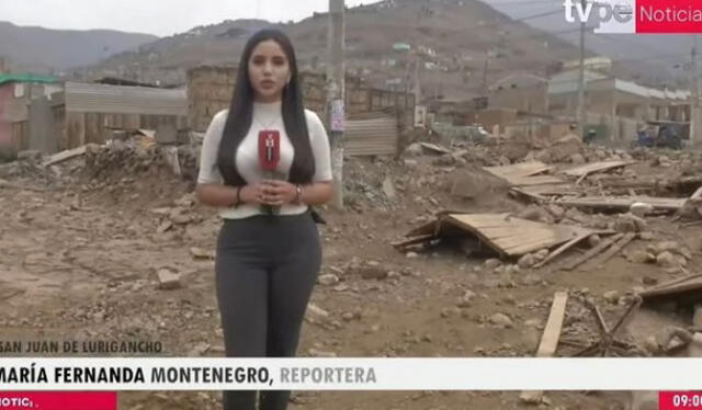María Fernanda Montenegro entró hace menos de un mes a TV Perú. Foto: captura de TV Perú   