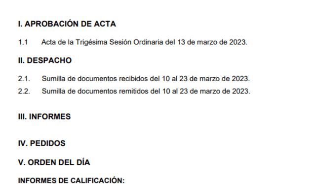 Comisión de Ética programa ver denuncia contra congresista Juan Carlos Lizarzaburu este lunes 27 de marzo. Foto: Comisión de Ética   