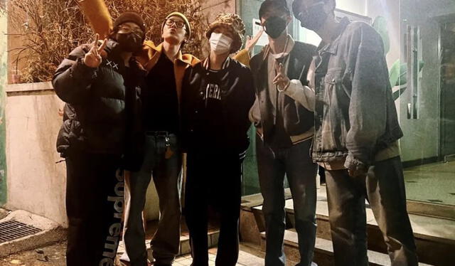  BTS se reunió con Jin. Foto: agust d/Instagram    