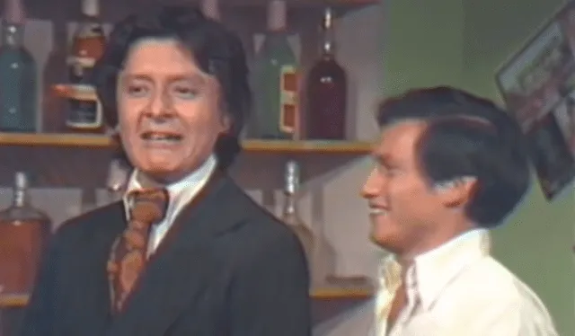 Adolfo Chuiman y Elmer Alfaro, 'Machucao', en "Risas y salsa". Foto: captura/Panamericana Televisión   
