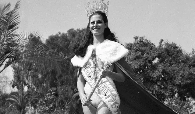 La primera Maju fue coronada Miss Perú en 1969. Foto: Missnews   